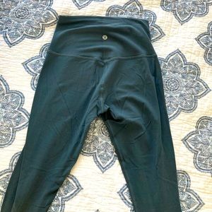 Grey blue 7/8 lulu tights